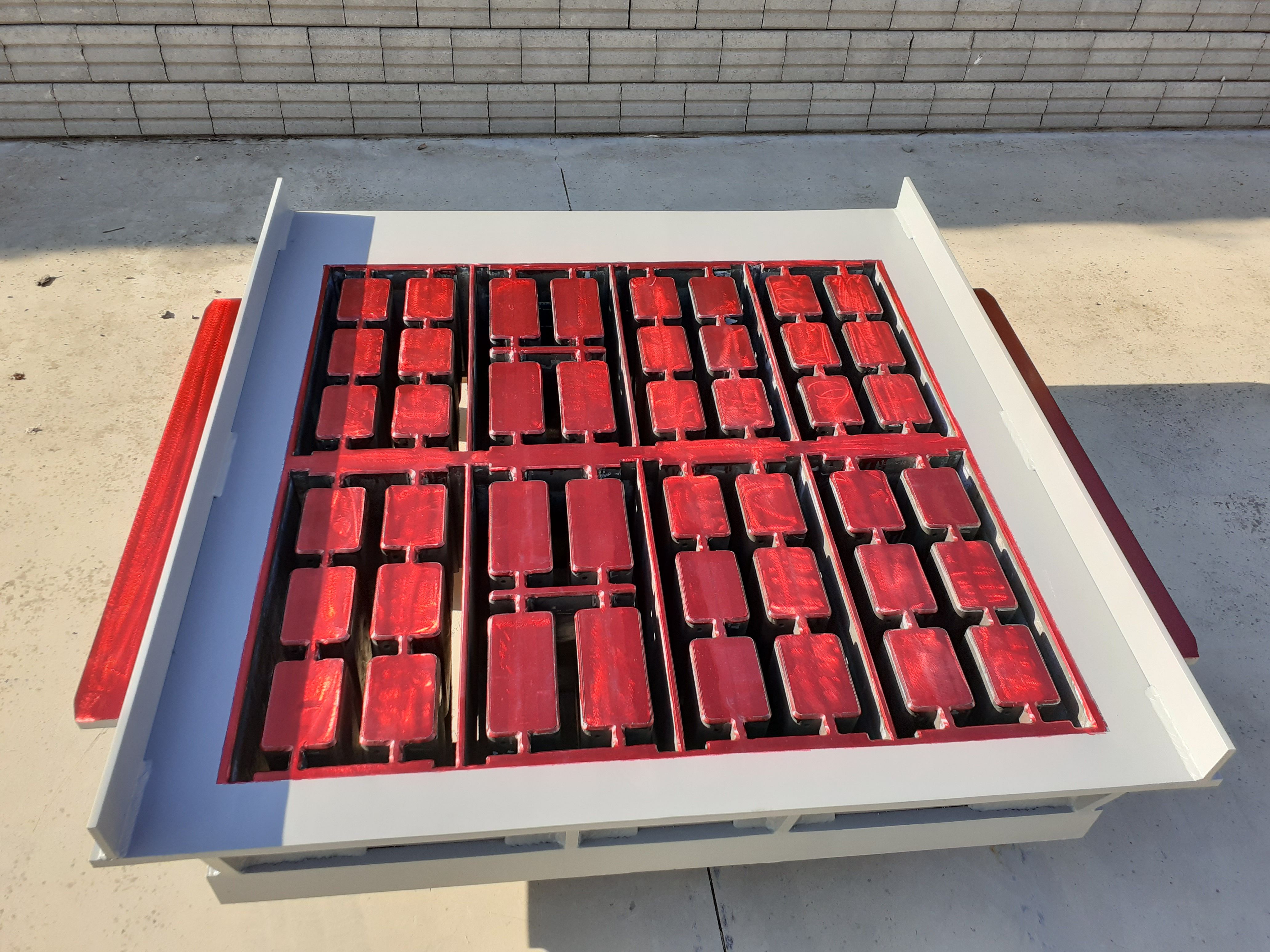 Concrete block mold Manufacturing molds blocks and pavers Rometa